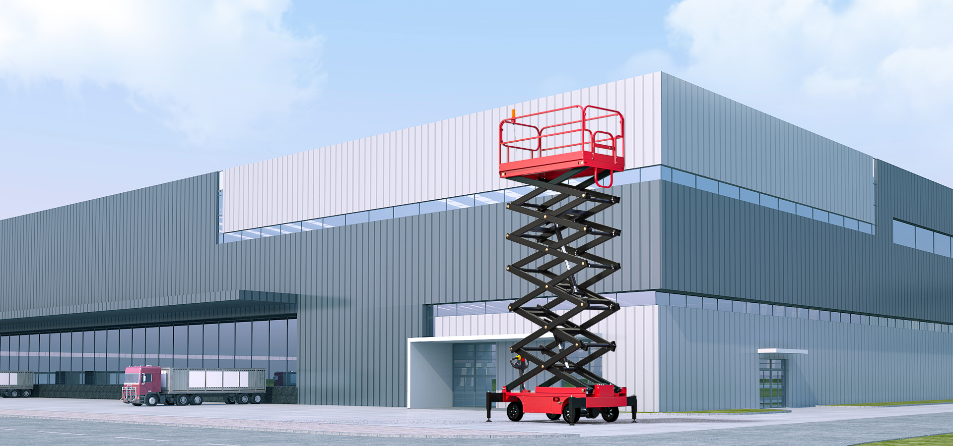 剪叉式機(jī)械結(jié)構(gòu)、升降平穩(wěn)、穩(wěn)定性高